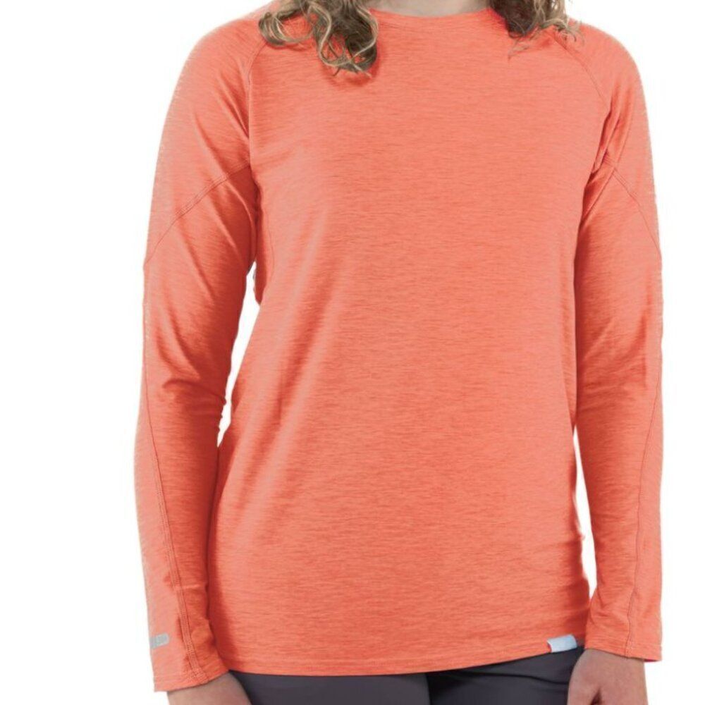 NRS H2Core Silkweight Long Sleeve Shirt Orange Size XS